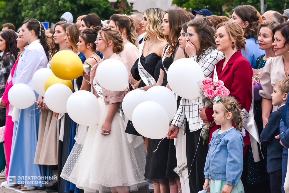 Районный выпускной бал в Солигорске 2023