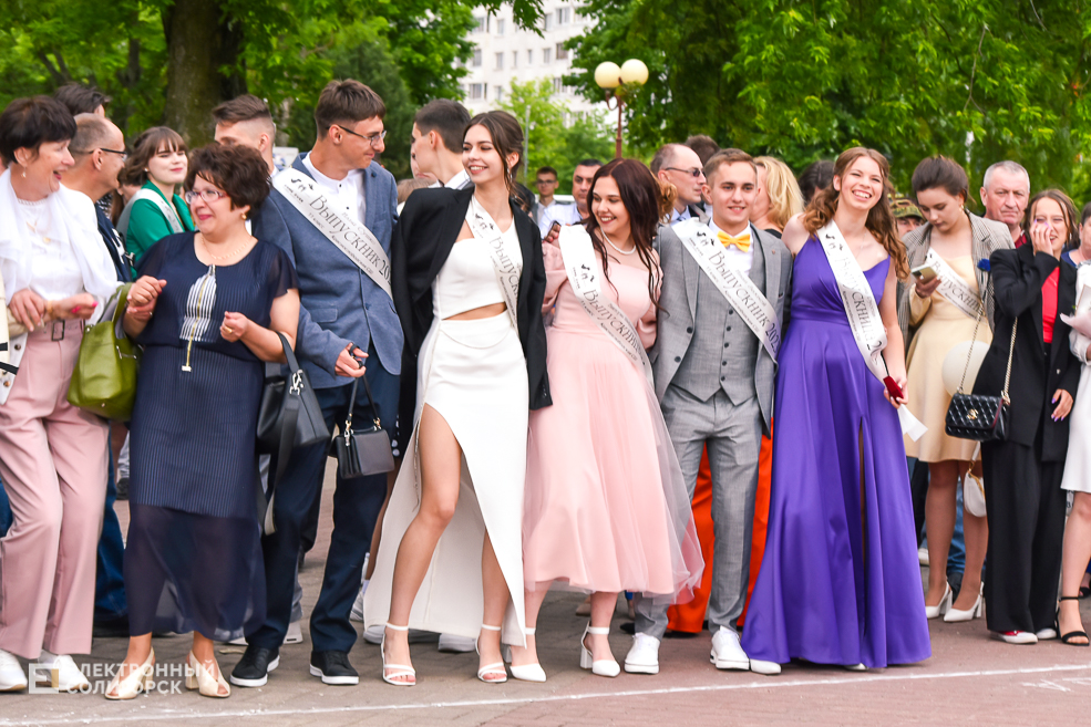 Районный выпускной бал в Солигорске 2023