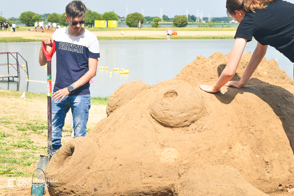 День молодёжи в Солигорске, Детский пляж