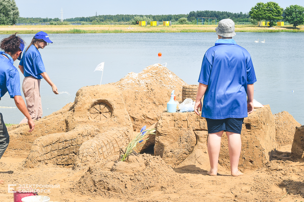 День молодёжи в Солигорске, Детский пляж