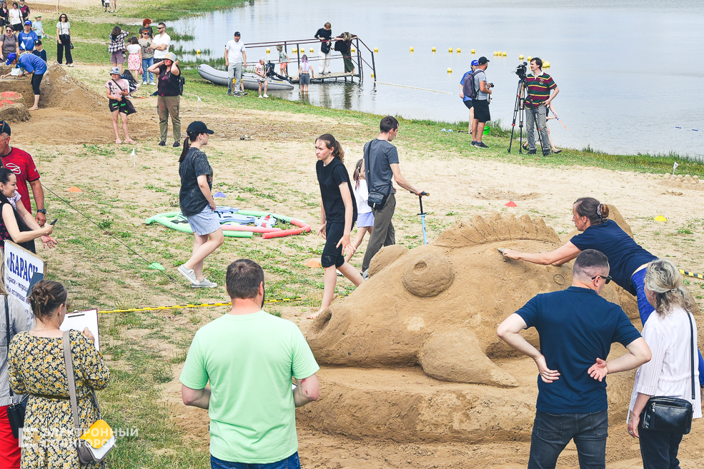 День молодёжи в Солигорске, Детский пляж