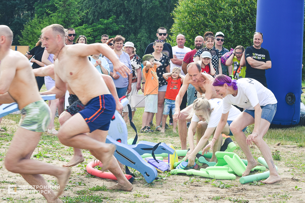 День молодёжи в Солигорске, Детский пляж