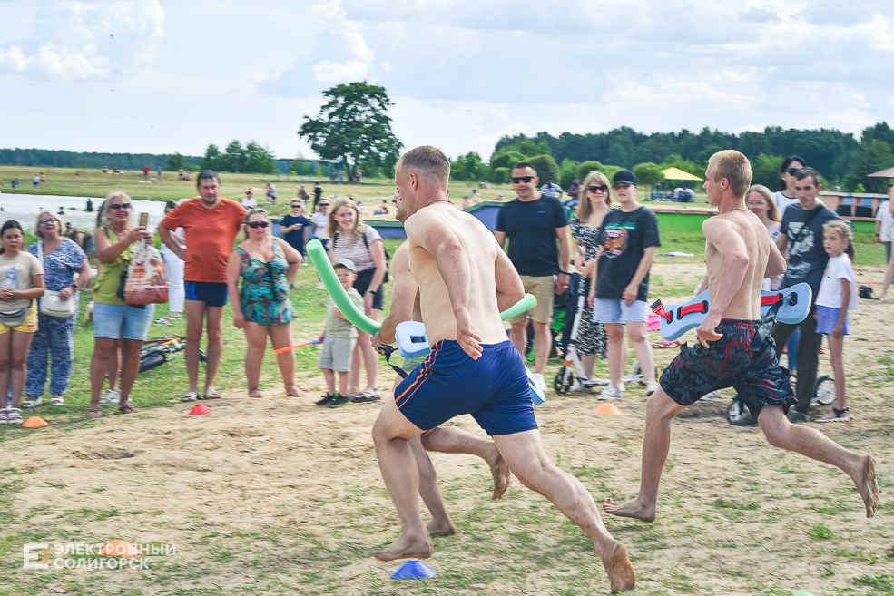 День молодёжи в Солигорске, Детский пляж