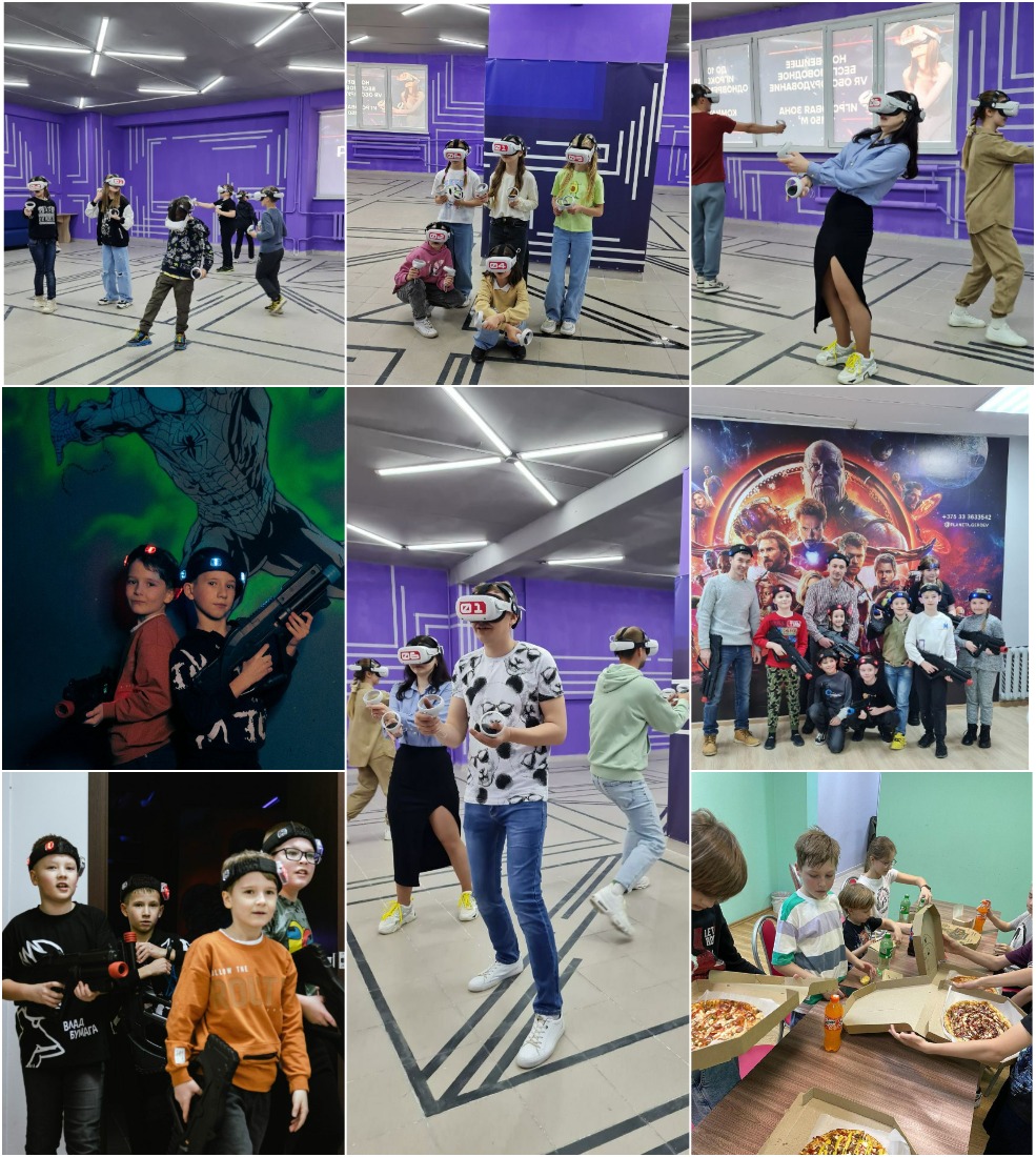 Виртуальная арена и аренный лазертаг Планета Героев в Солигорске
