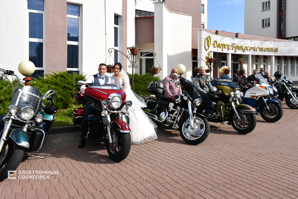 Мотосвадьба в Солигорске