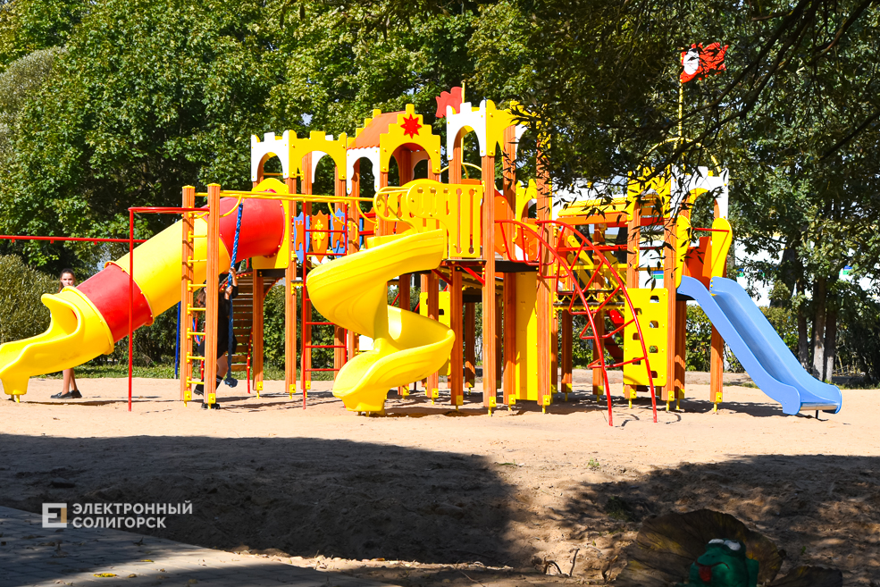 Парк в Красной Слободе Солигорского района