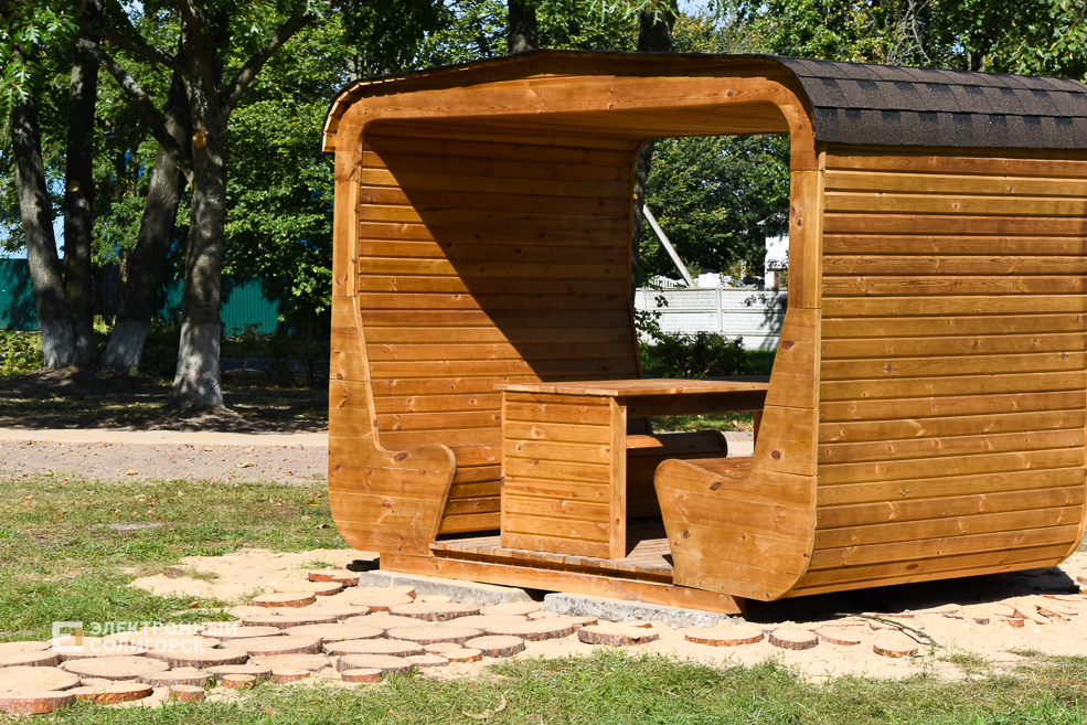 Парк в Красной Слободе Солигорского района