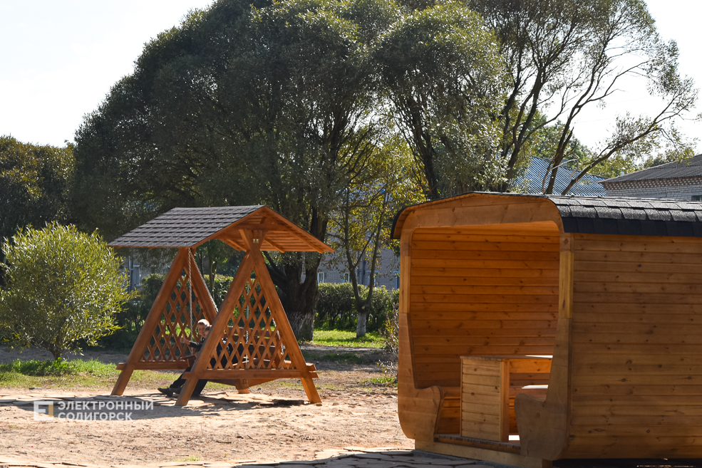 Парк в Красной Слободе Солигорского района