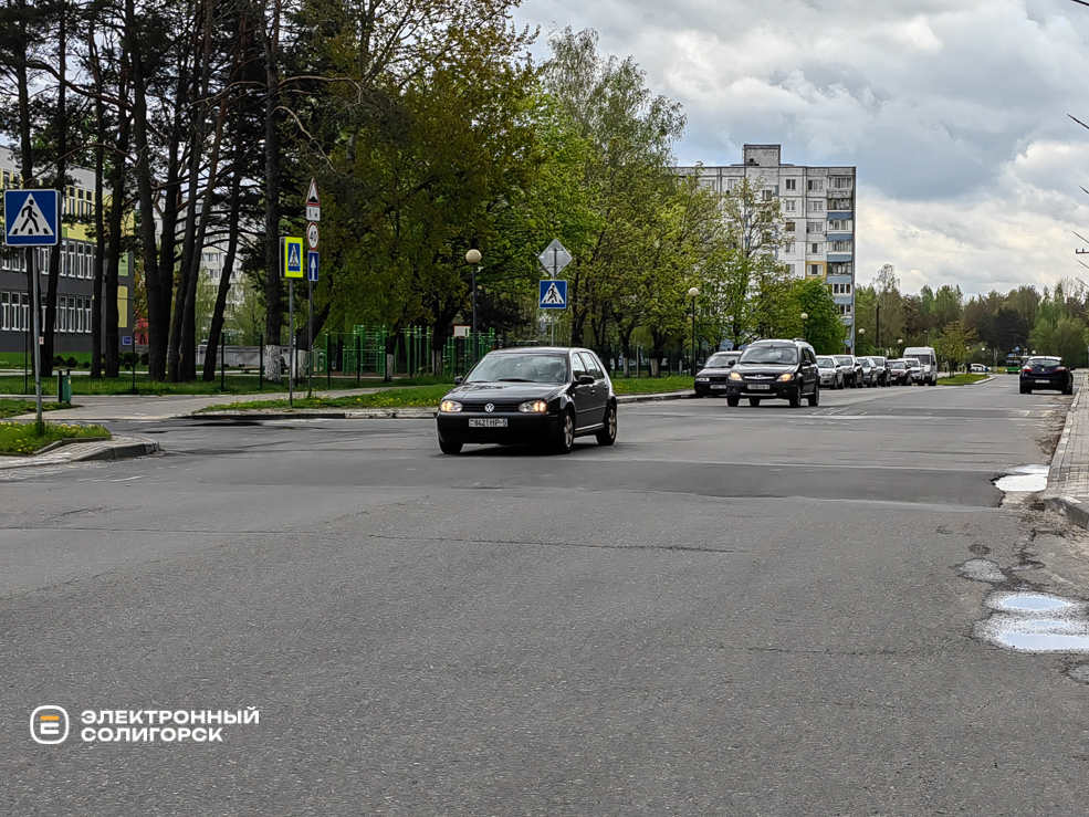 Улица Лесная в Солигорске