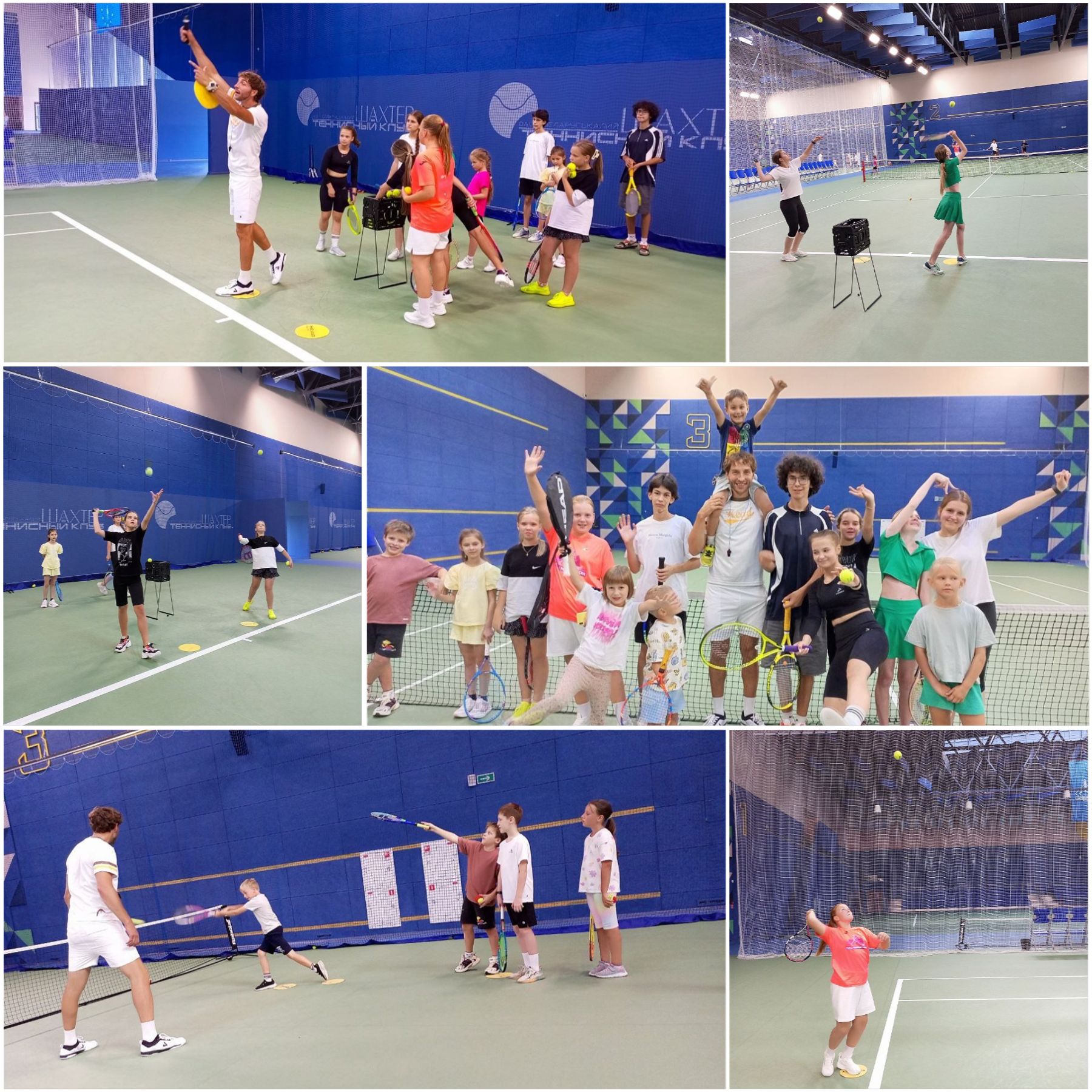 школа тенниса Сергея Комсы Солигорск