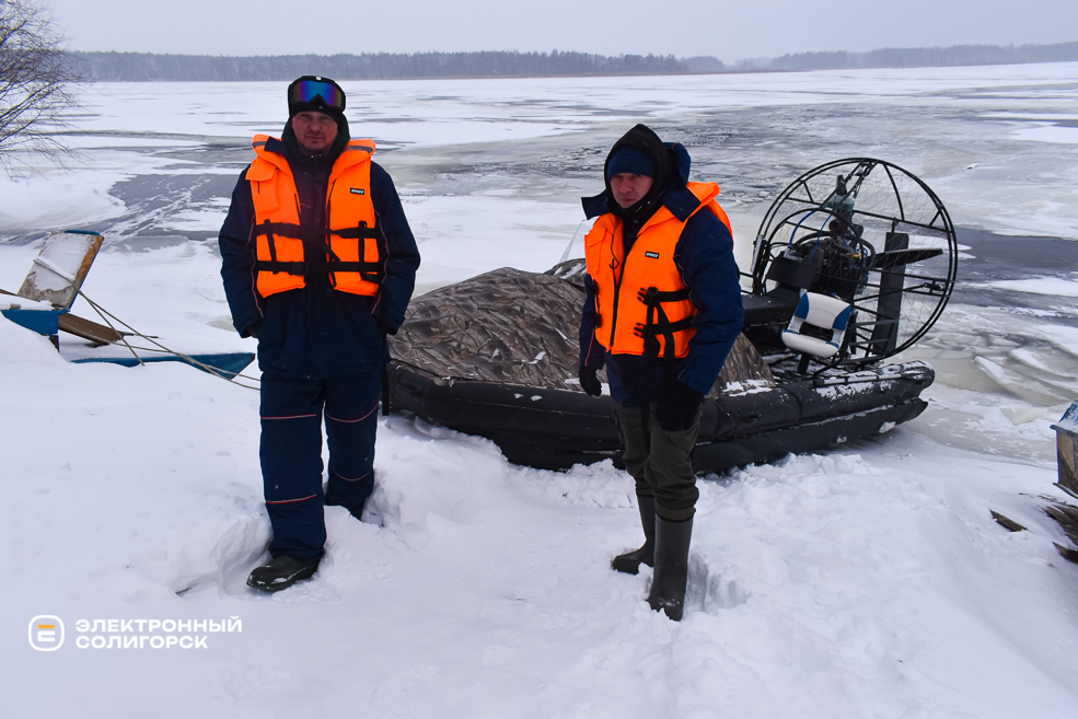 Аэролодка Пиранья 4 на солигорской спасательной станции