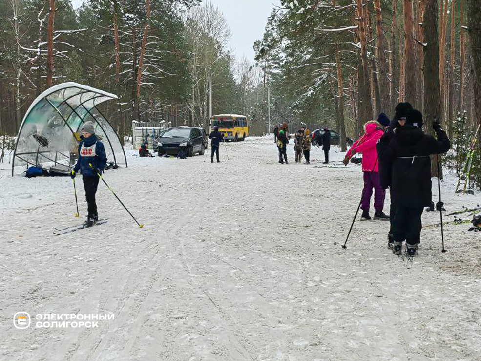 Снежный снайпер в Солигорске