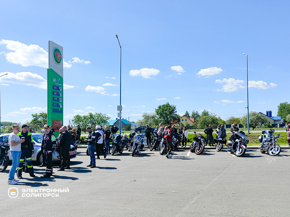 Открытие мотосезона 2024 в Солигорске