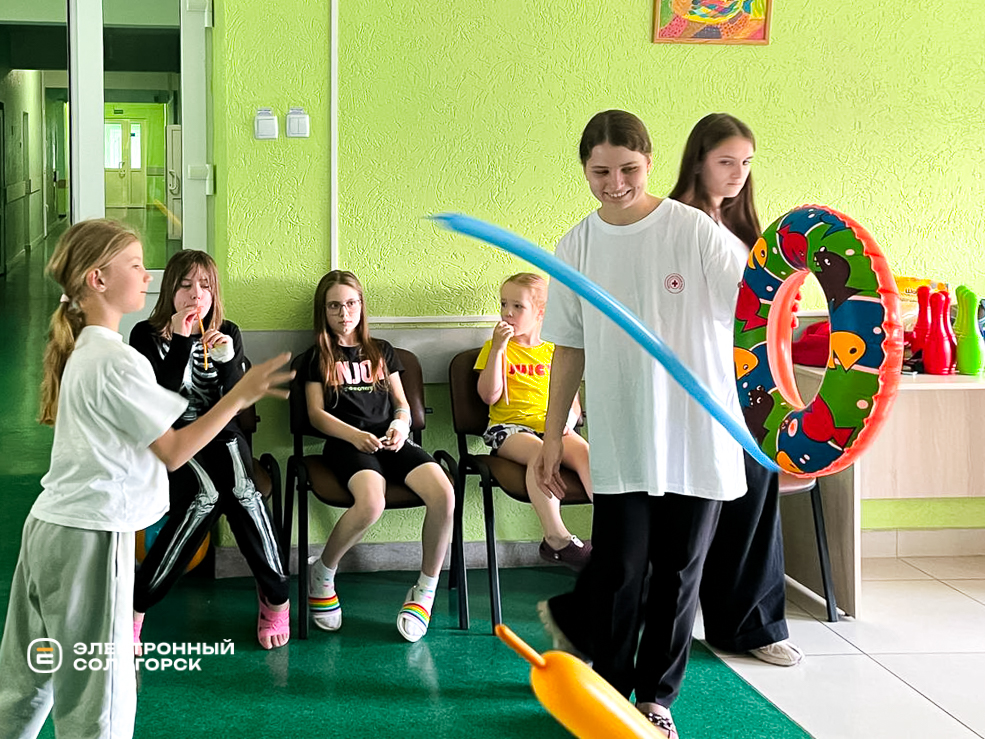 Представление для пациентов Солигорской детской больницы