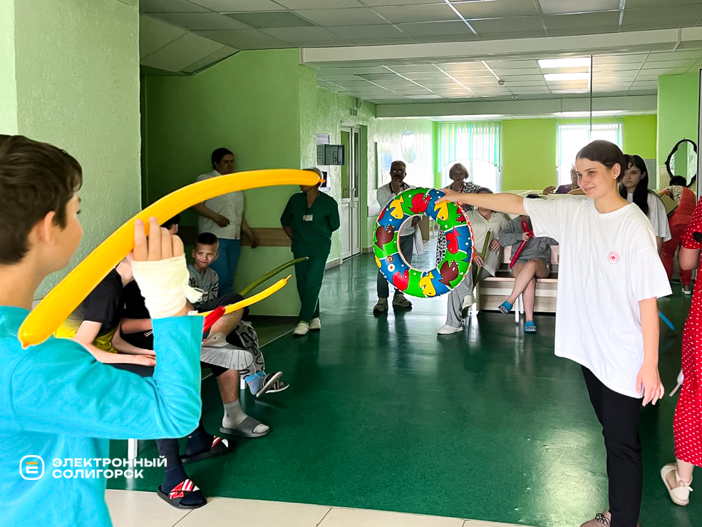 Представление для пациентов Солигорской детской больницы