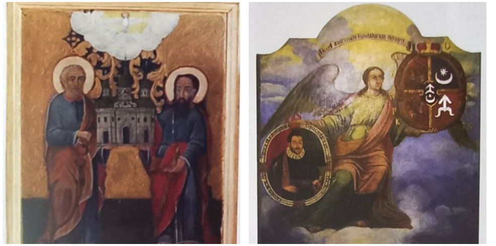 Иконы из храма в Чижевичах