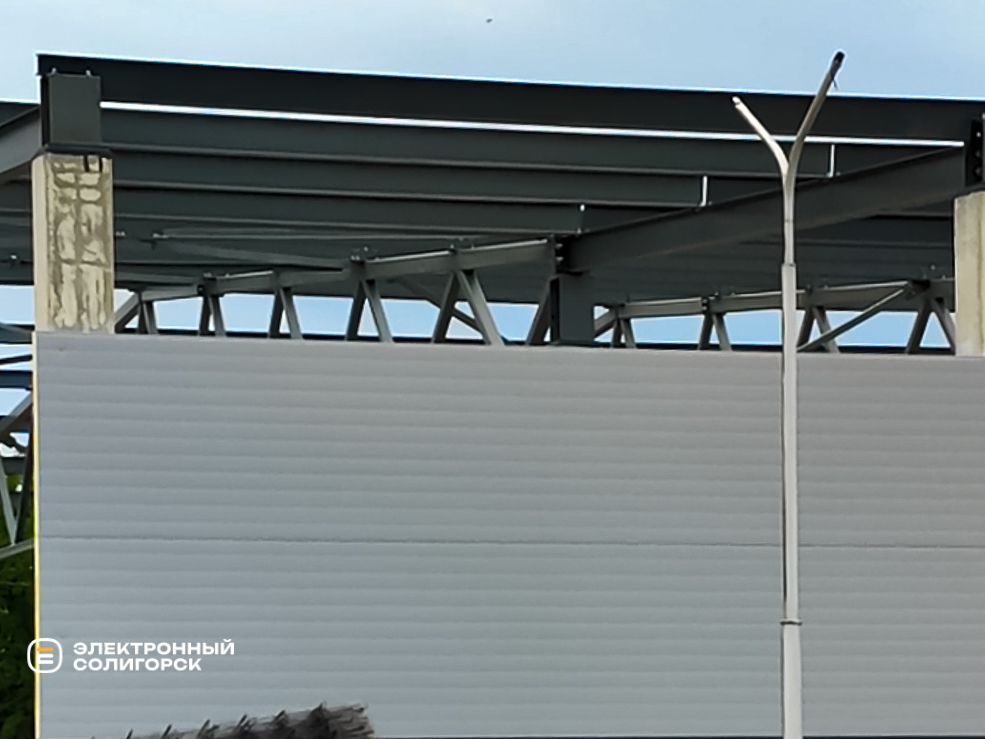 Строительство торгового центра в Солигорске