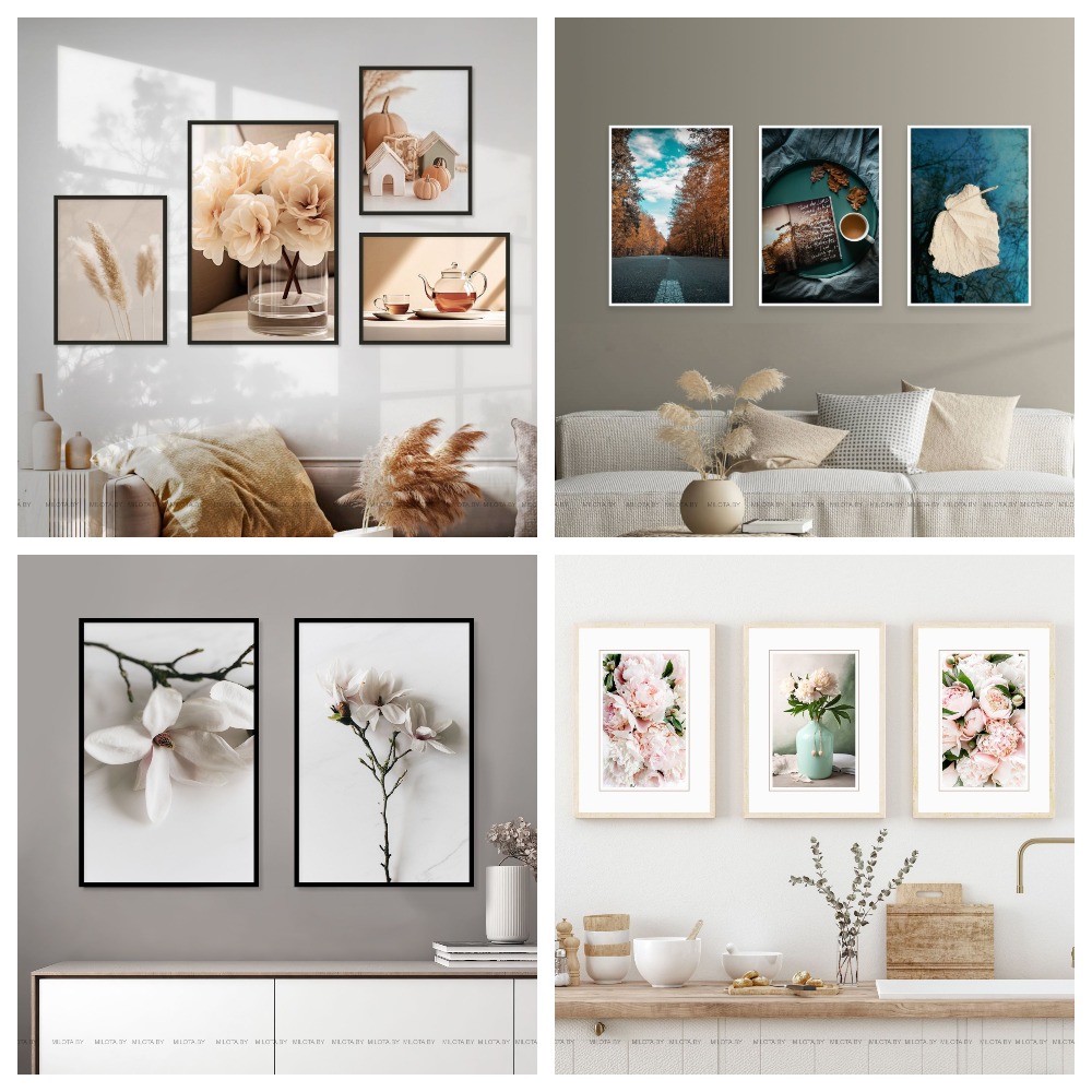 Интерьерные постеры милота в подарок маме заказать в Солигорске