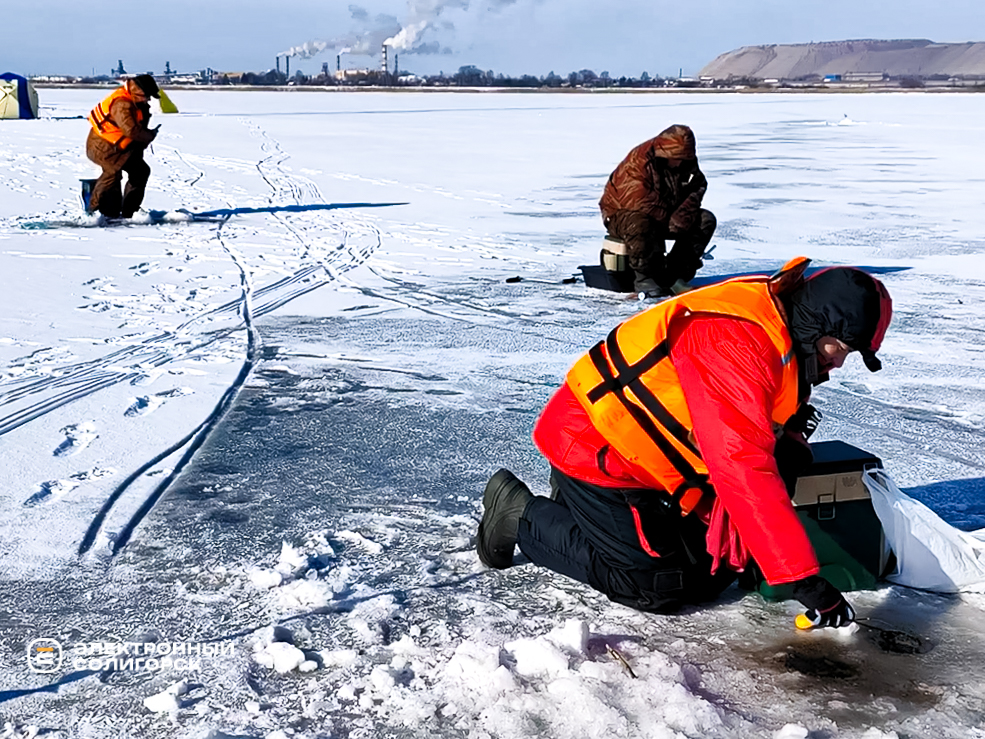Солигорские рыбаки