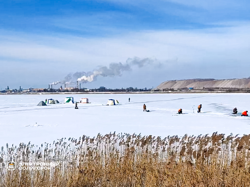 Солигорские рыбаки