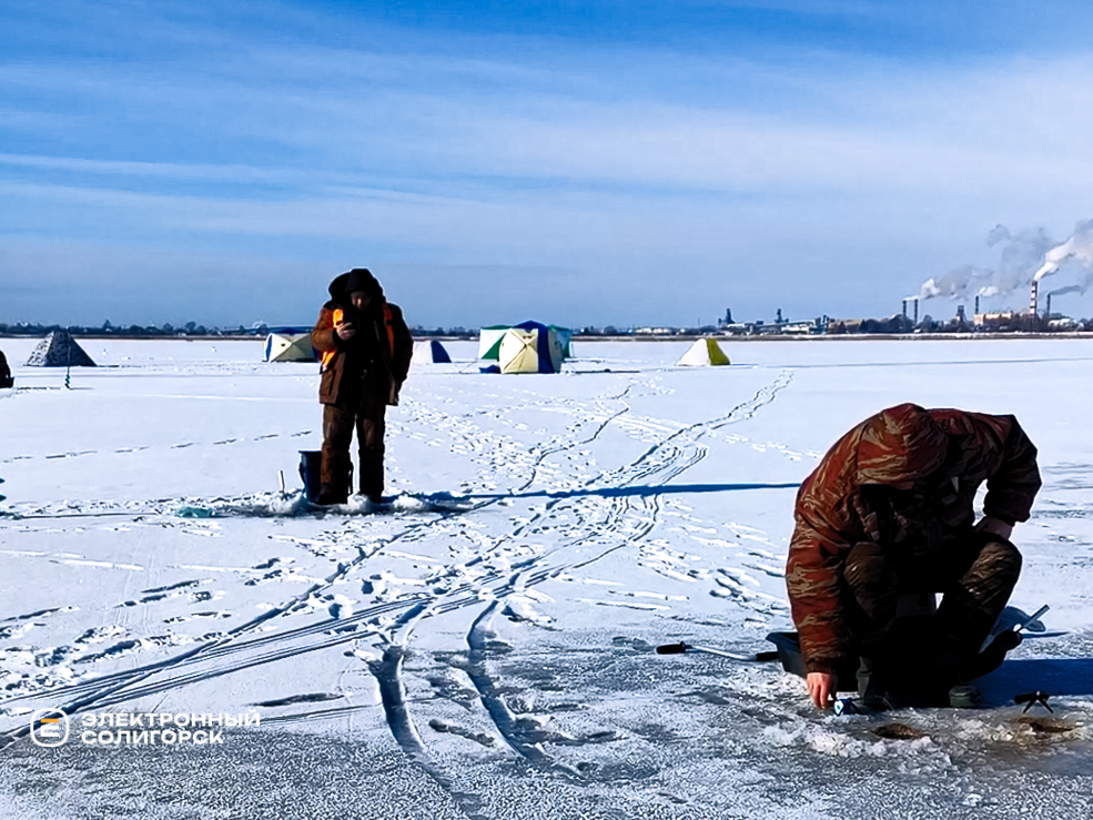 Солигорские рыбаки