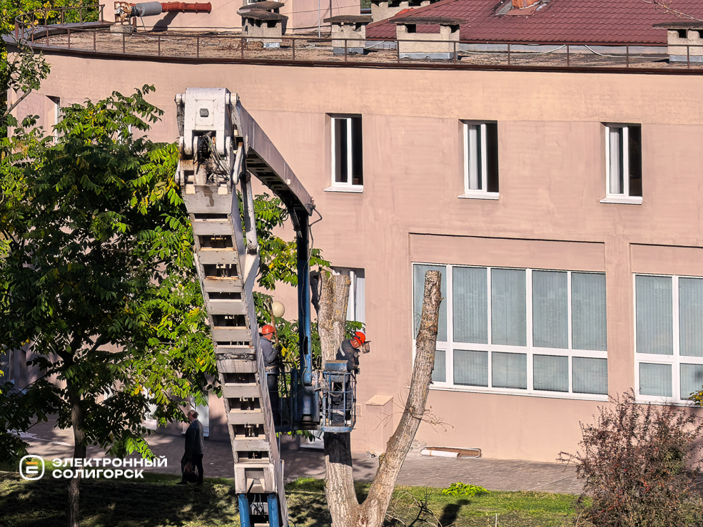 Сквер на улице Ленинского Комсомола в Солигорске