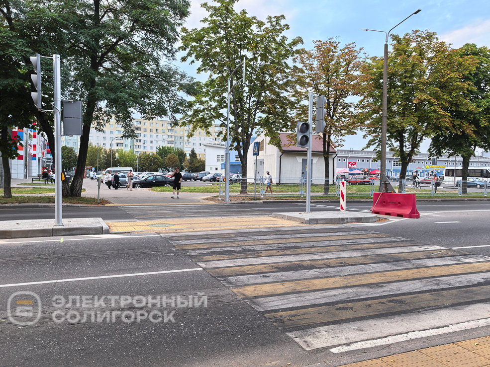 Ещё один светофор появился в Солигорске на улице Константина Заслонова