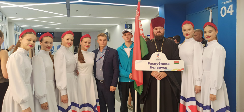 детскя сборная Беларуси в Питере