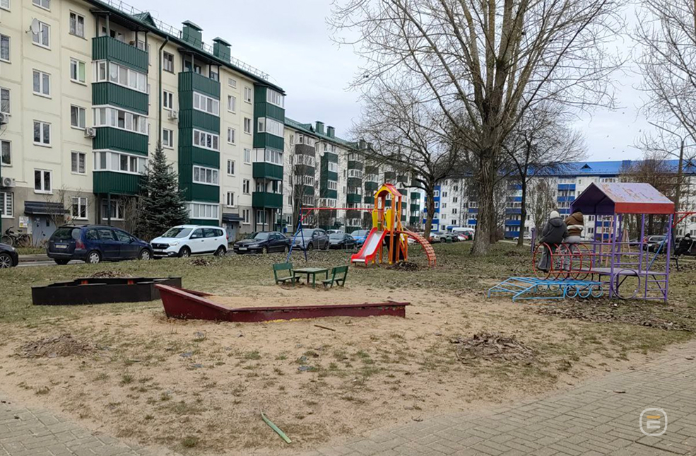 Новые детские площадки в Солигорске