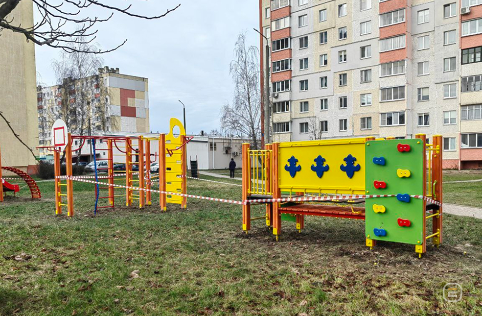 Новые детские площадки в Солигорске