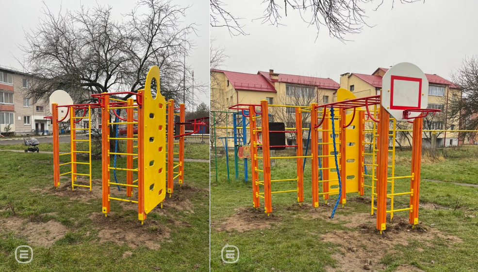 Новые детские площадки в Солигорске