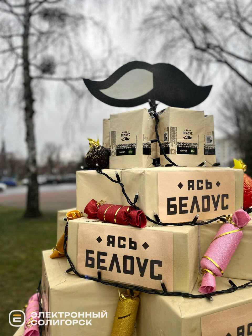 Парад ёлок в Солигорске