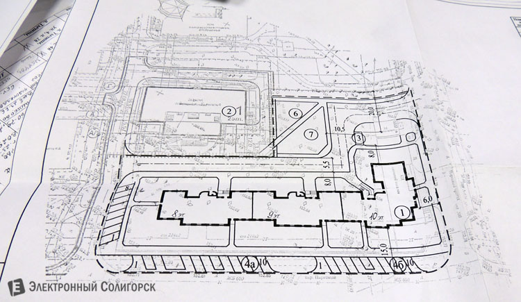 Проект строительства многоквартирного дома на улице Парковой в Солигорске