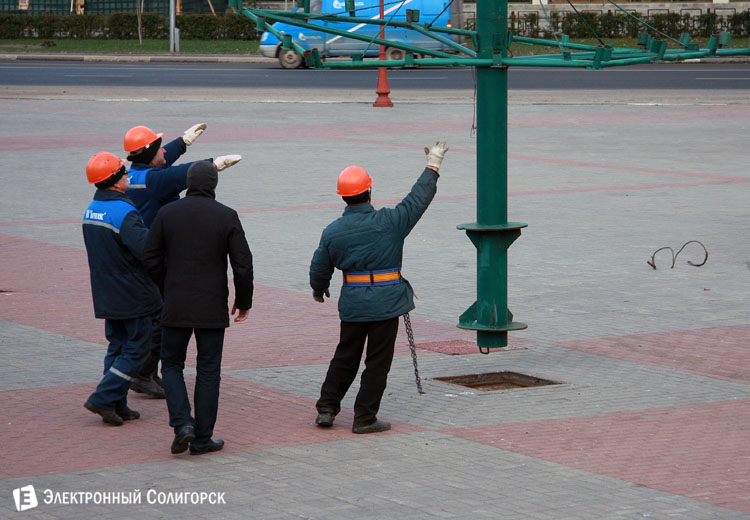 новогодняя елка Солигорск