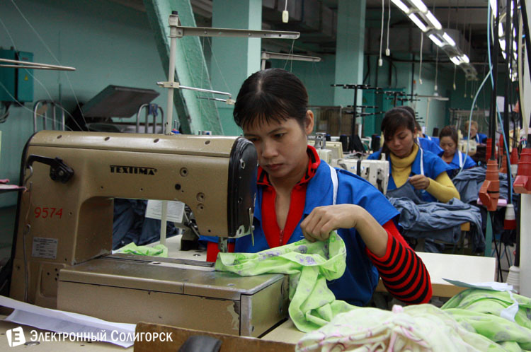 Вьетнамские швеи 