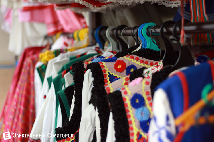 костюмерная в ДК, Солигорск