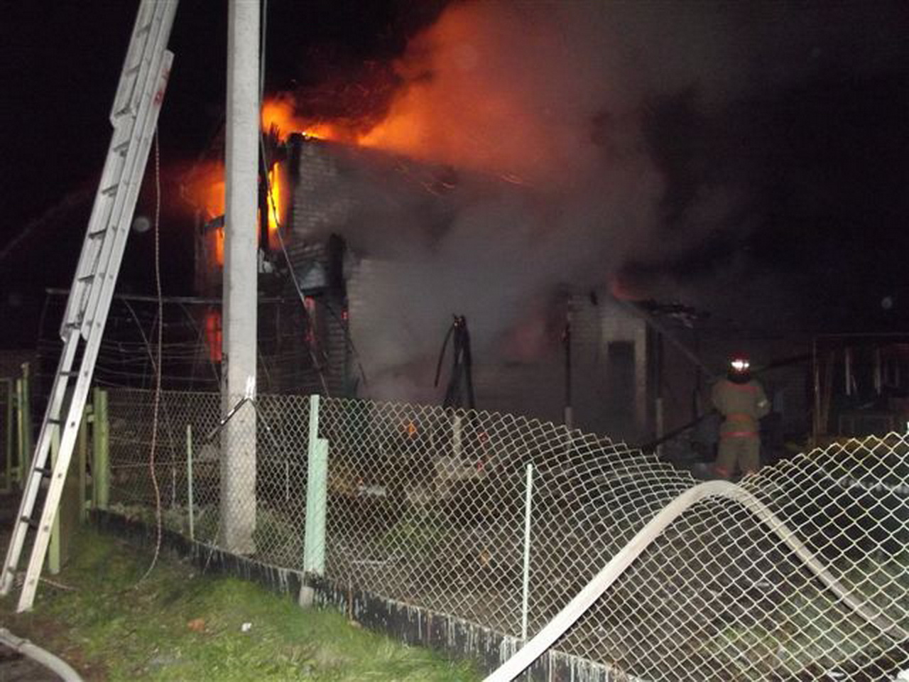 Пожар в Летенце, Солигорский район