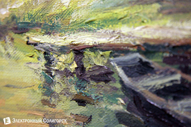 Выставка художника Юрия Лешика в Солигорске